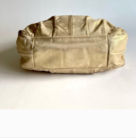 Coach Metallic Gold Shoulder Bag - Picture 11 of 11